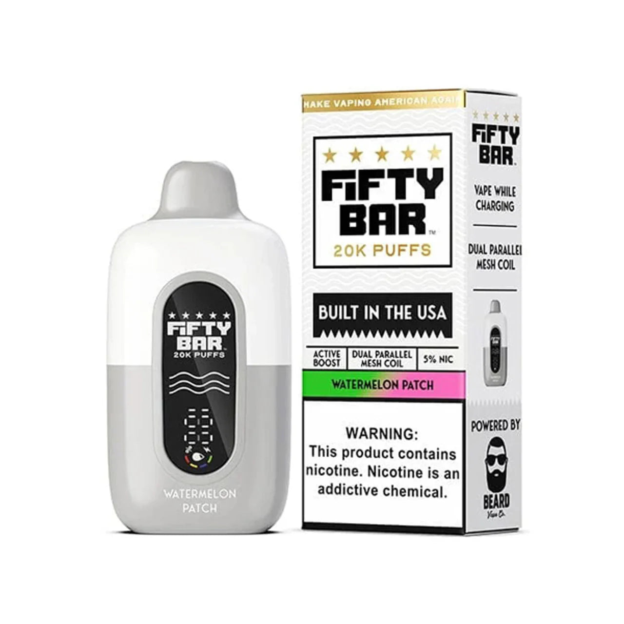 Fifty Bar v2 20,000 Puff Disposable