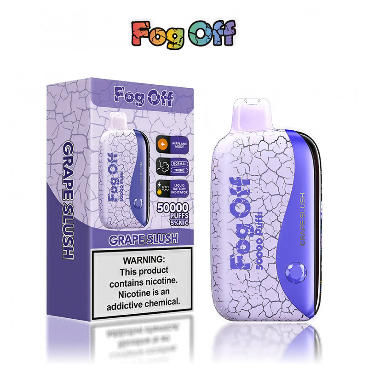 Fog Off 50,000 Puff Disposable