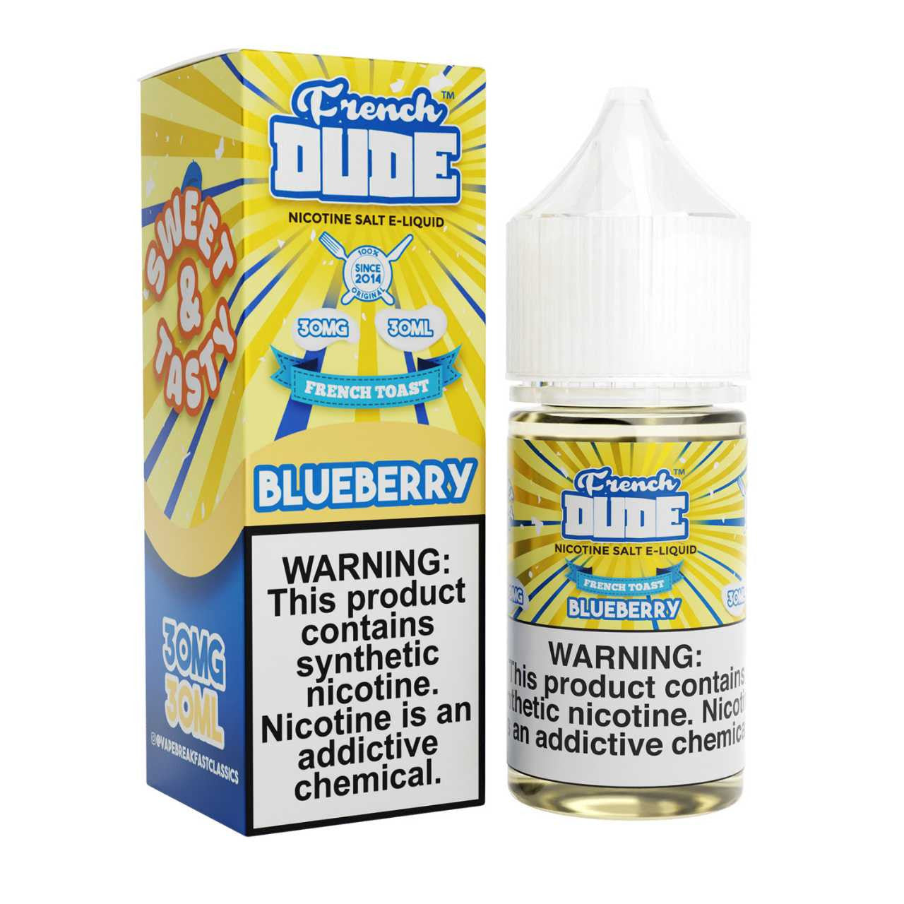 Pancake Man & French Dude Salts 30ML