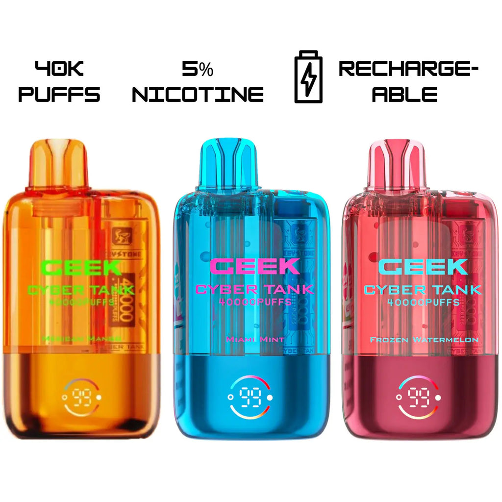 Geek Cyber Tank 40,000 Puff Disposable