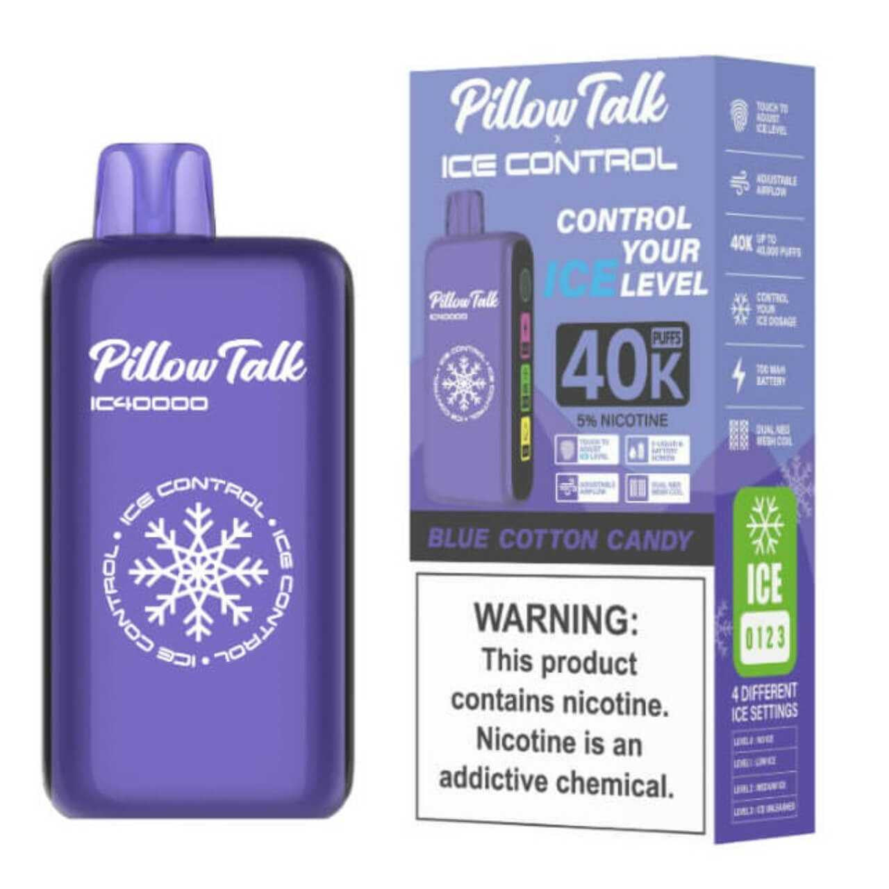 Pillow Talk Ice Control 40,000 Puff Disposable