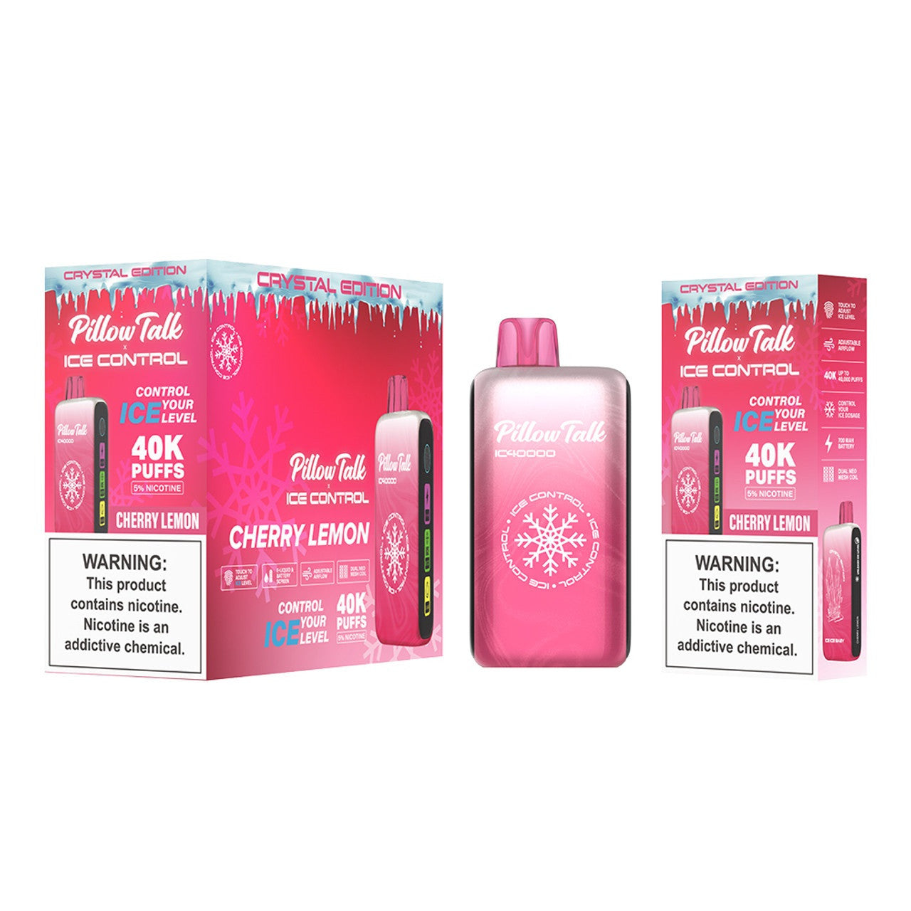 Pillow Talk Ice Control 40,000 Puff Disposable