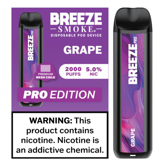 Breeze Pro 2,000 Puff Disposable