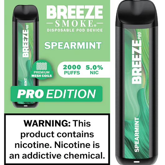 Breeze Pro 2,000 Puff Disposable